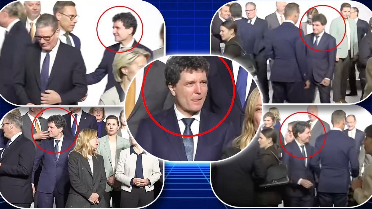 Nicușor Dan, pierdut în spațiu la Summitul „Coaliției Voinței” de la Paris. Președintele României dă din mâini, se comportă bizar și se împiedică de liderii UE la fotografia de familie