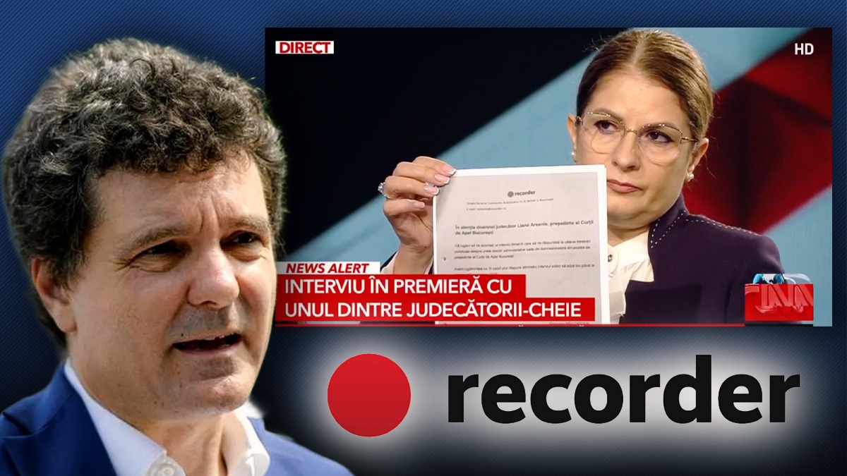 Liana Arsenie, șefa Curții de Apel București, a venit la TV cu emailurile de la Recorder: „Nu mi s-a cerut niciodată un interviu”