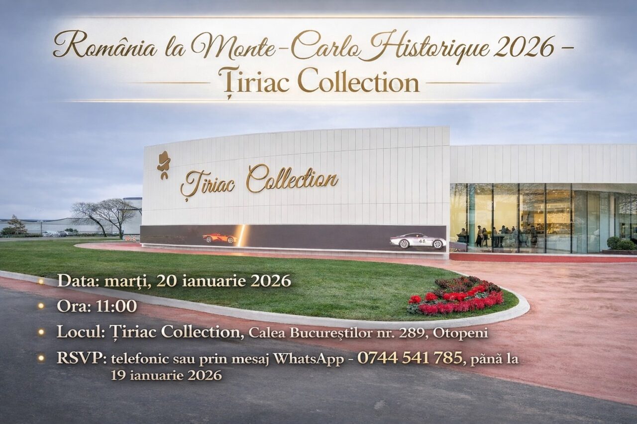 Invtație: România la Monte-Carlo Historique 2026 – Țiriac Collection
