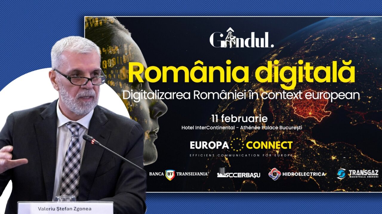 Valeriu Zgonea, la conferința EUROPA CONNECT România Digitală:”Reglementarea nu este o frână a digitalizării, este direcția ei”