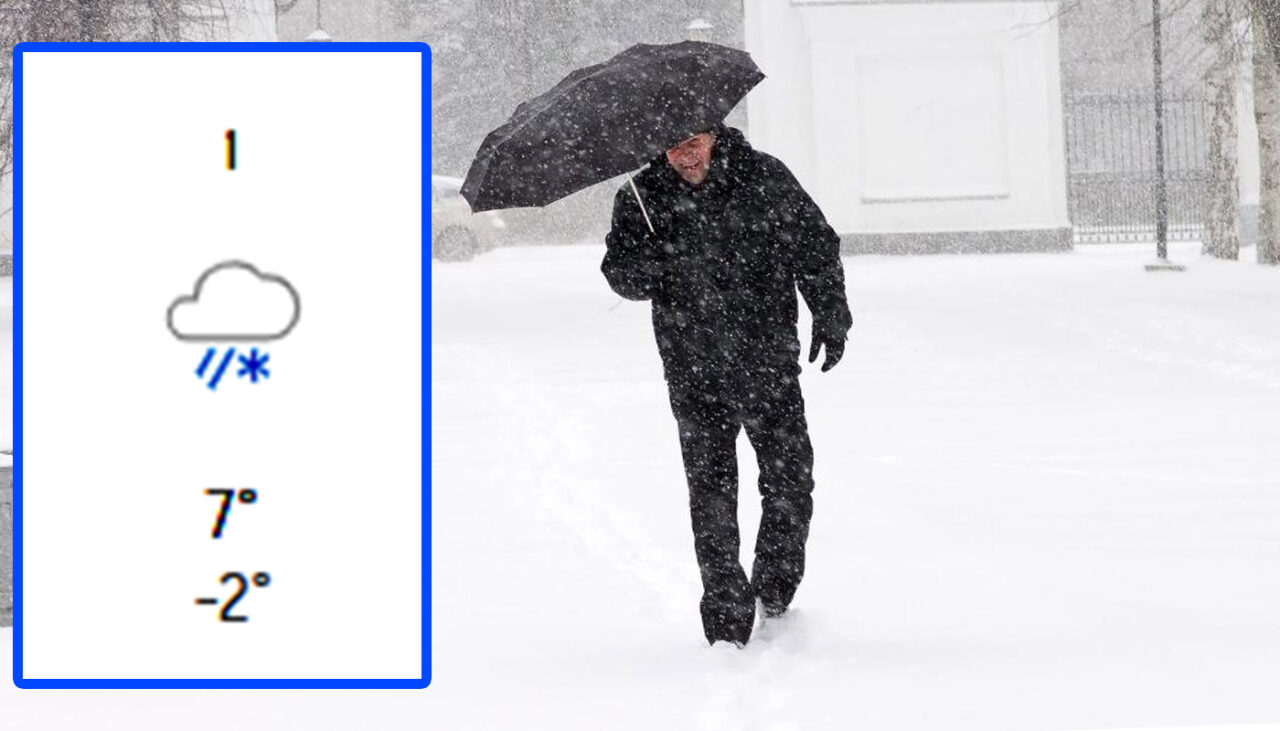 Orașele din România în care ninge până pe 1 mai, potrivit meteorologilor Accuweather