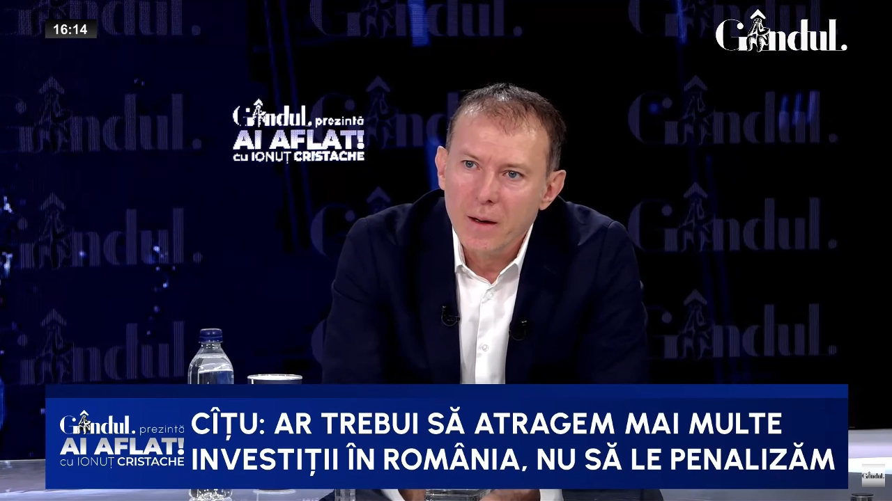 Florin Cîțu, cinci sfaturi pentru Guvernul Bolojan pentru însănătoșirea imediată a economiei