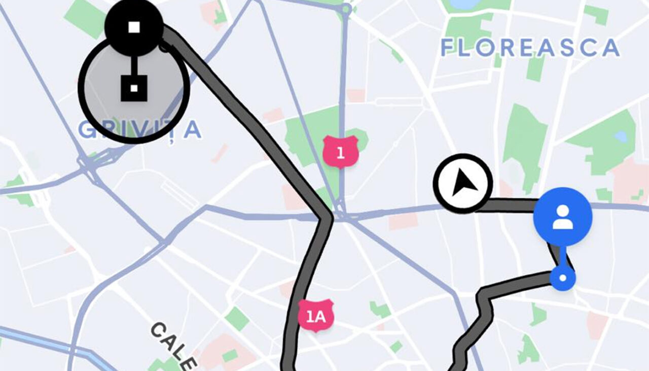 Nu este o eroare! Cât a plătit un client Uber, pentru o cursă de 44 minute în București