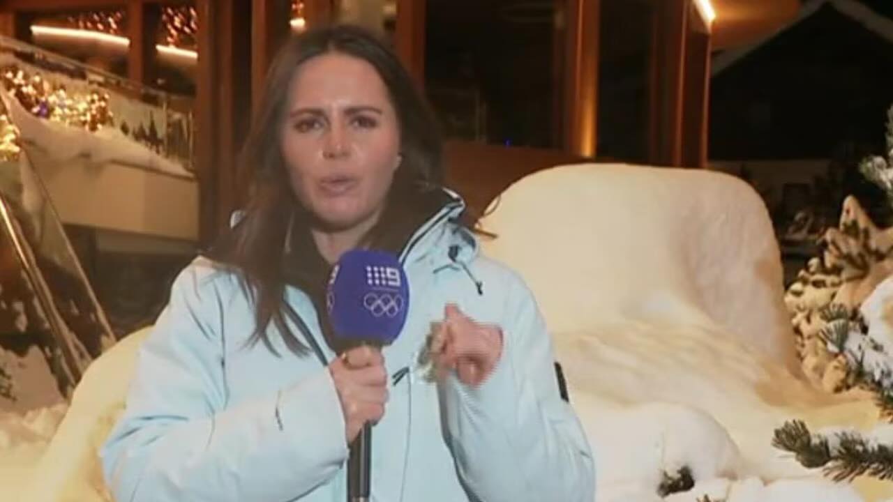 O prezentatoare TV a băut înainte de un live de la Jocurile Olimpice. Femeia și-a cerut scuze, iar imaginile cu ea au ajuns virale