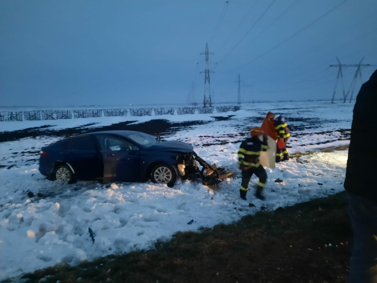 Accident grav în județul Brăila, pe DN2B. Doi morți și doi răniți, între care un copil de 7 ani
