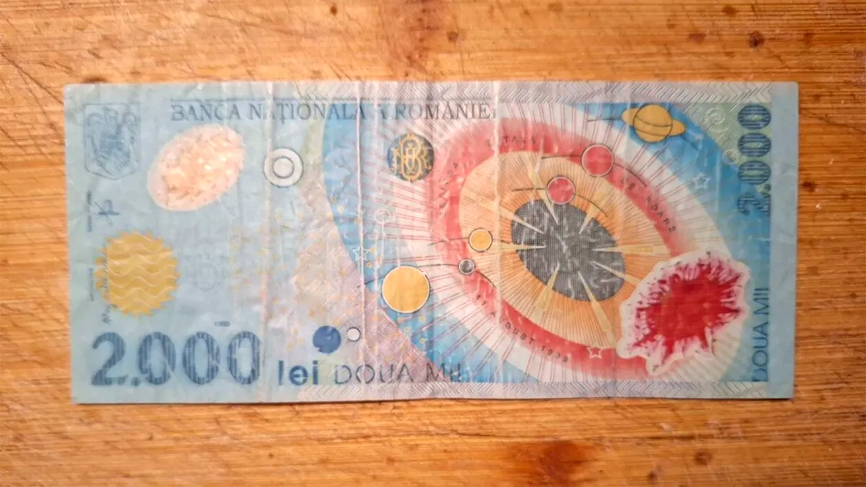 Cu cât se vinde o bancnotă cu eclipsa din 1999, acum, în 2026. Te poți îmbogăți