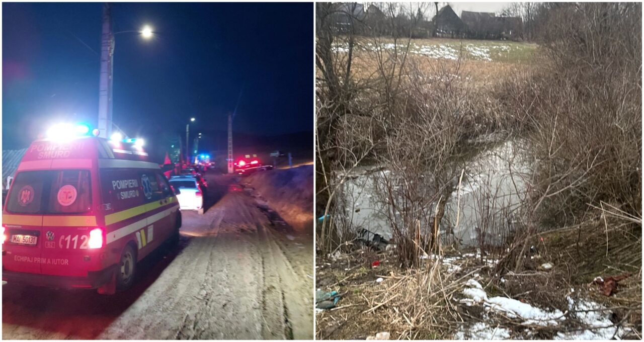 O fetiță și fratele ei au murit înecați într-un râu din județul Sibiu. Părinții au mai pierdut doi copii în urmă cu câțiva ani