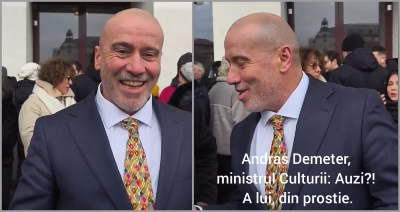 Ministrul Culturii, culmea sfidării la protestul actorilor. I-a cerut unui actor să-și dea demisia, apoi l-a jignit: „Prostia e mare”