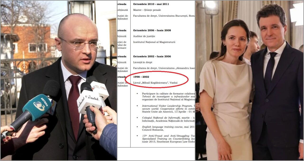 Încurcate sunt căile Justiției. Mirabela Grădinaru și procurorul adjunct Nicolae Solomon au absolvit același liceu, la doar un an distanță