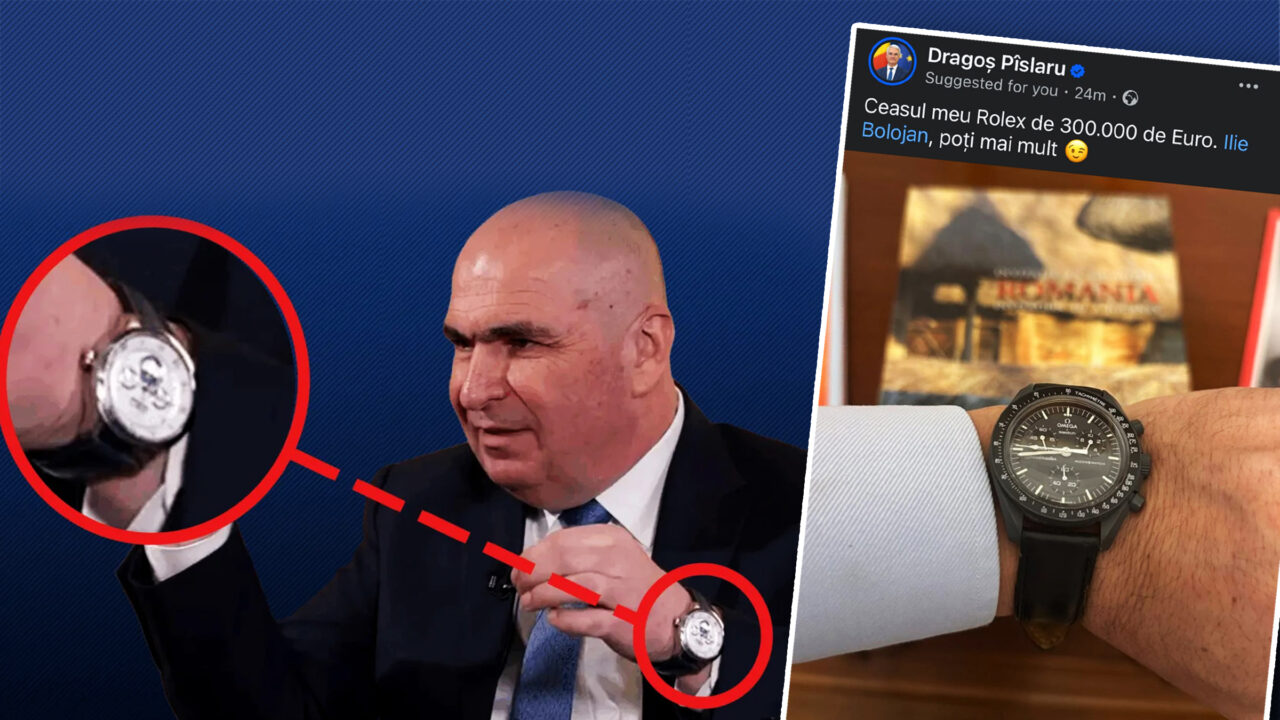 Ministrul Fondurilor Europene sare în apărarea lui Bolojan în „scandalul ceasul”, cu o poză ironică: „Ceasul meu Rolex de 300.000 de euro”. Care e, de fapt, valoarea ceasului lui Pîslaru