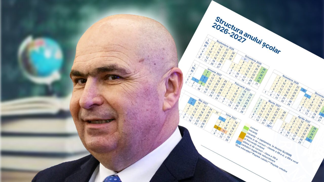 Guvernul dă publicităţii structura anului şcolar. Şcoala începe pe 7 septembrie şi se termină pe 18 iunie