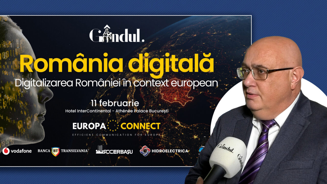 Cătălin Vasile, consilier AI în Ministerul Economiei, la EUROPA CONNECT România Digitală: „Suntem pe drumul cel bun, însă mai avem mult de recuperat”