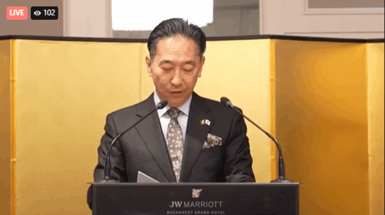 Mesajul ambasadorului Japoniei în România: „Parteneriatul nostru cu România este mai important ca niciodată” 