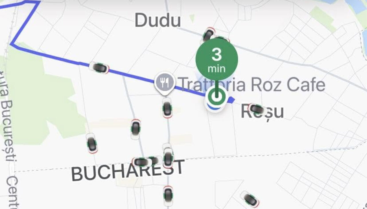 Câți bani i s-au cerut unui client Bolt pentru o cursă de 16km, pe ninsoare, în București