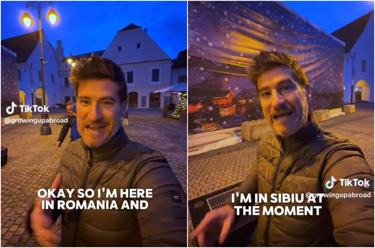 Ce reacție a avut un turist străin când a ajuns în Sibiu și a văzut facilitățile „verzi”. „Cât de idioţi suntem?”