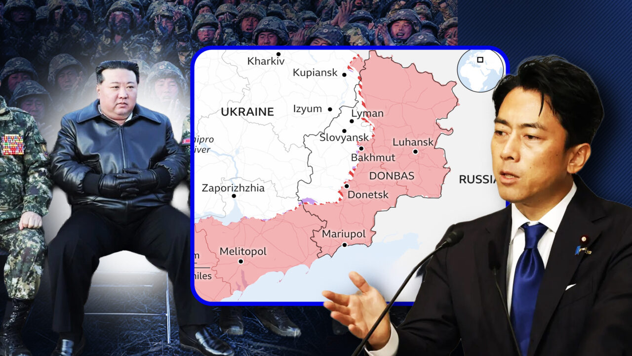 Kim Jong-Un își antrenează soldații în Ucraina, spune ministrul Apărării din Japonia