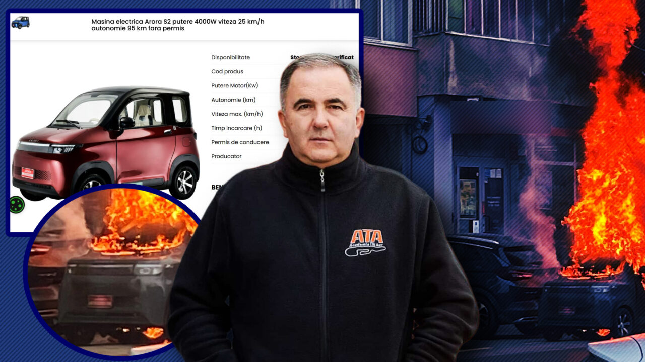 Motivul uluitor pentru care mașinile electrice ieftine, precum cea în care o femeie a ars de vie, în București, se aprind ca torțele. Sunt adevarate coșciuge pe roți. Titi Aur, specialist auto: „Când apare panica, atunci faci și greșelile prin care îți pierzi viața”