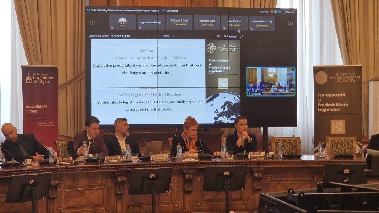 România este primul partener transatlantic al americanilor care implementează un model avansat de analiză legislativă