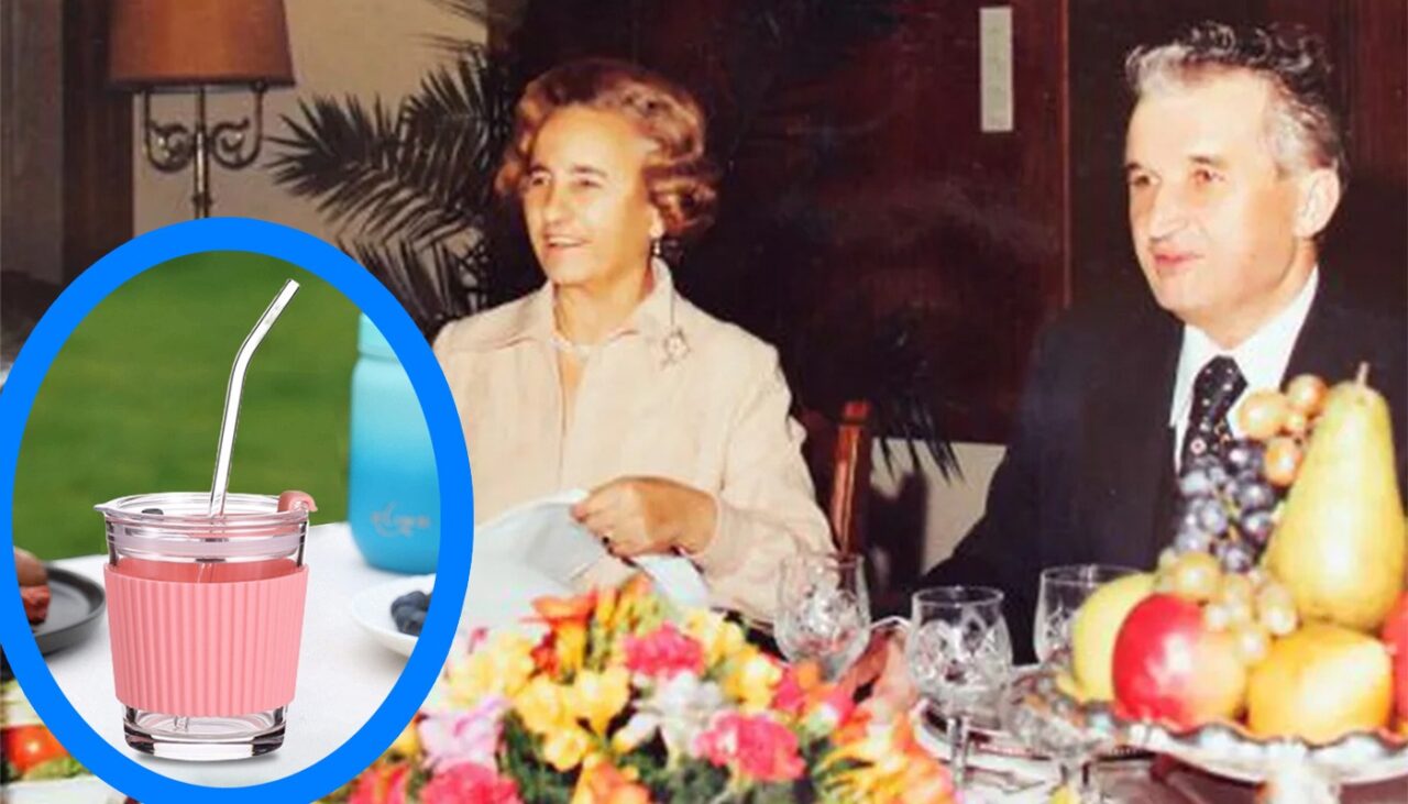 De ce Nicolae Ceaușescu bea sucul doar cu paiul. Motivul din spatele acestui gest ciudat