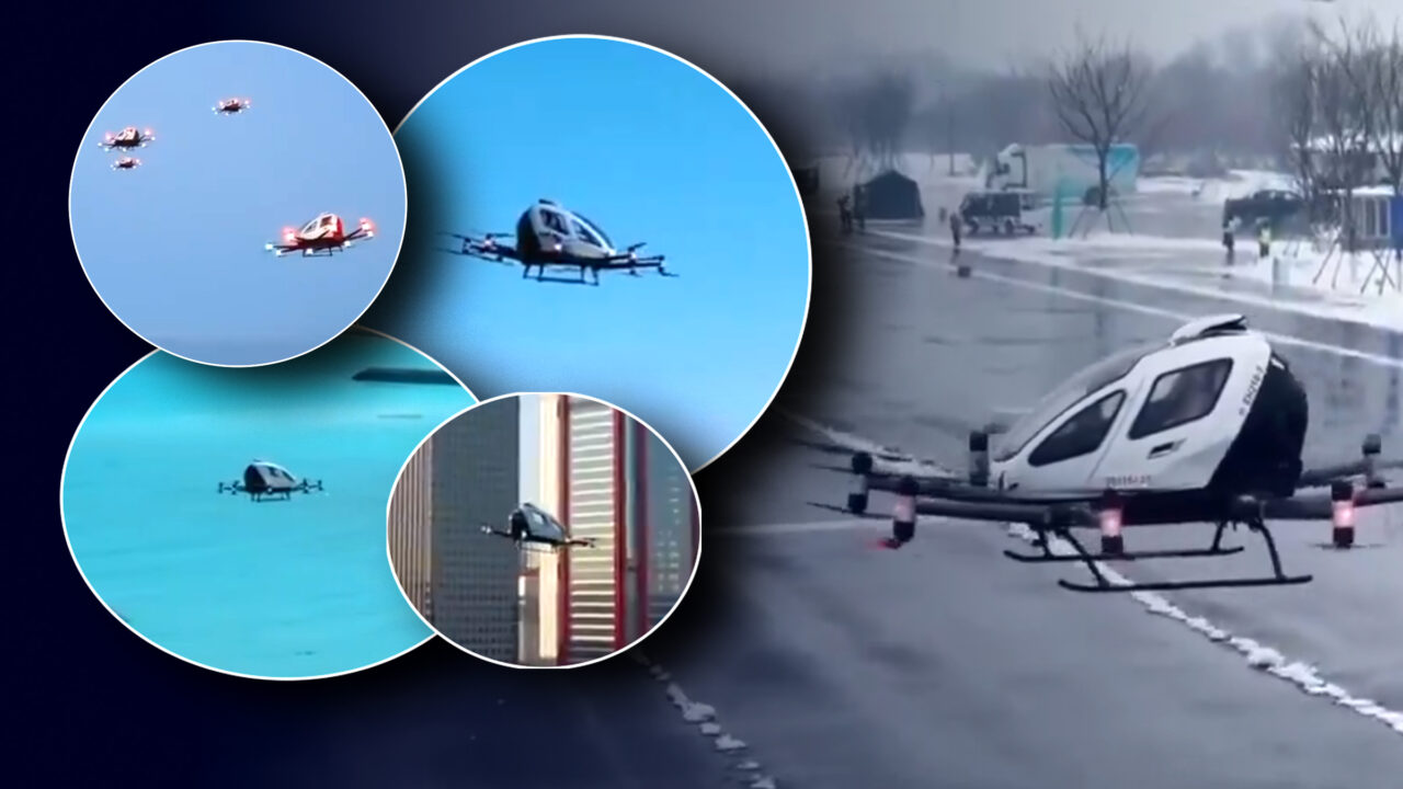 China intră în epoca taxiurilor zburătoare. Cum arată și cum funcționează