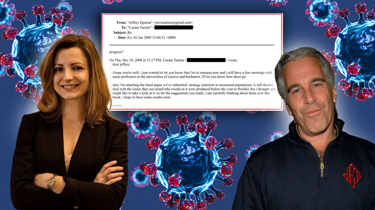 Pandemia COVID 19, anticipată de Jeffrey Epstein? Miliardarul și Corina Tarniță lucrau la modelarea matematică a evoluției virusurilor încă din 2009
