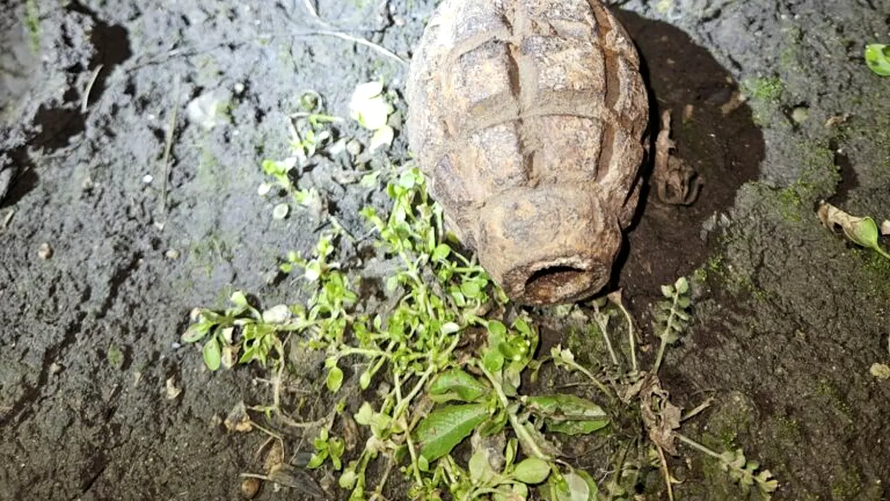 Alertă în Galați: o grenadă a fost descoperită în apropierea gării din orașul de pe Dunăre