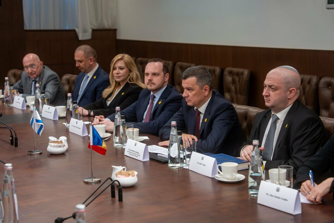 Sorin Grindeanu s-a întâlnit cu premierul Benjamin Netanyahu în Israel: „Am convenit să accelerăm legăturile economice”