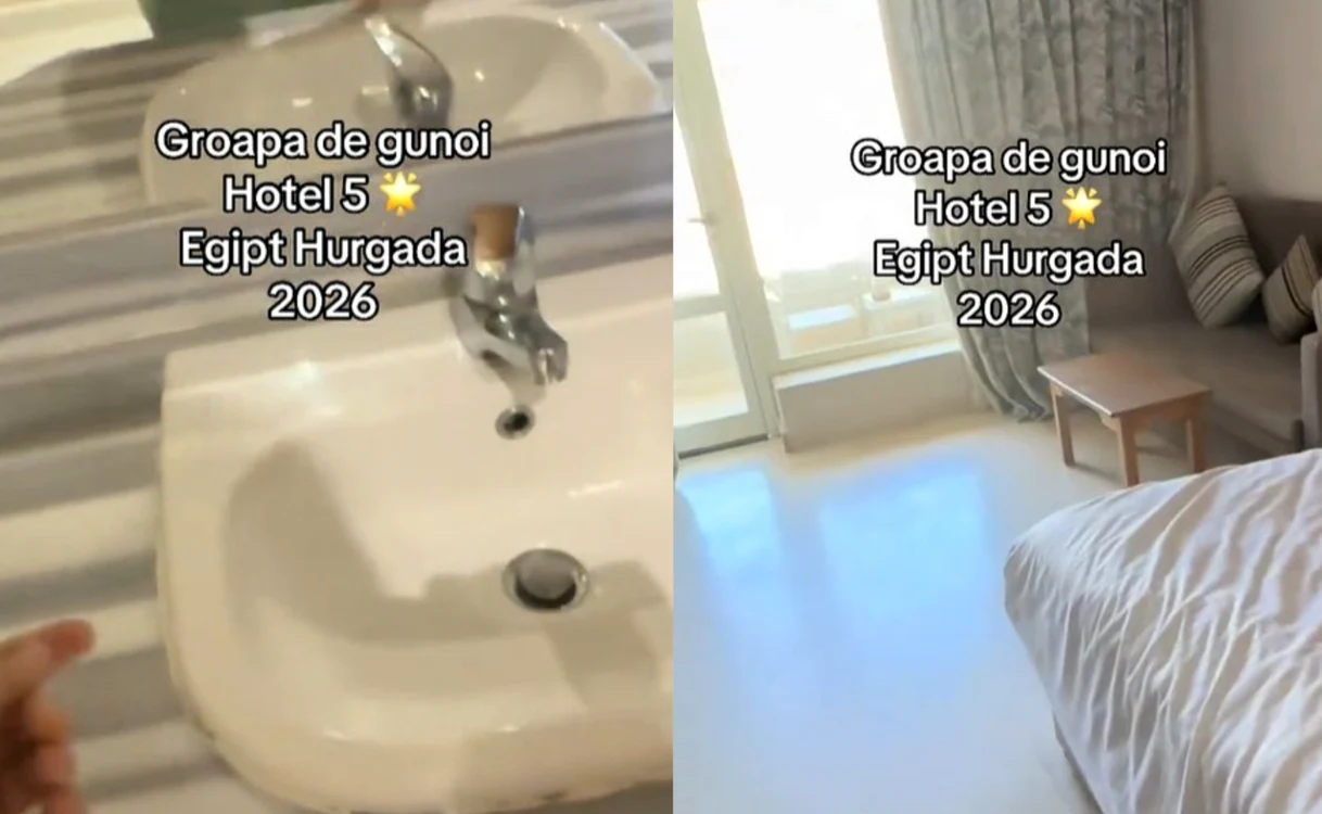 Turist român, dezamăgit de camera pe care a dat 500 de euro într-un hotel de 5 stele din Egipt: „S-ar putea să te îmbolnăvești cu ceva”