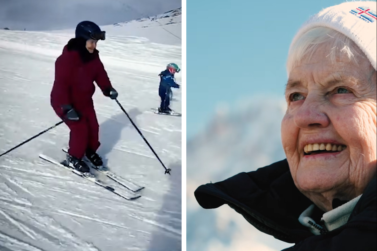 Jakobina Jakobsdottir, legenda schiului islandez, revine la Jocurile Olimpice după 70 de ani. Are 92 de ani și încă schiază: „Mi-a încălzit inima”