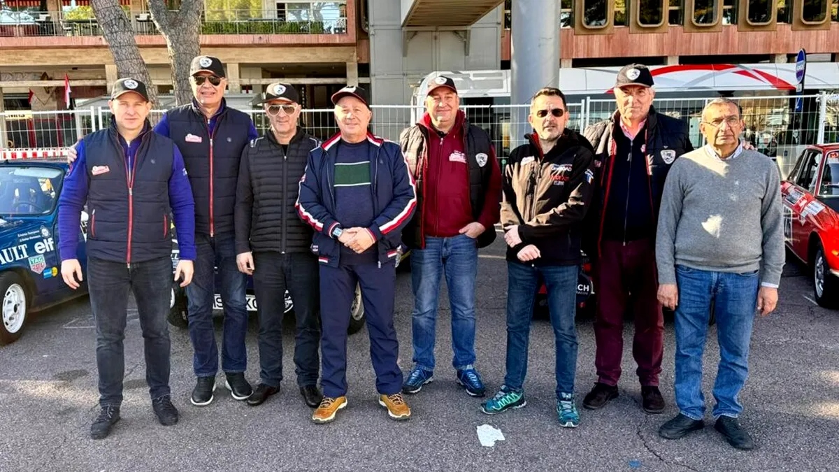 Raliul Monte-Carlo Istoric 2026. Final de competiție pentru echipajele românești din Petre Cristea Heritage Rally Team Romania