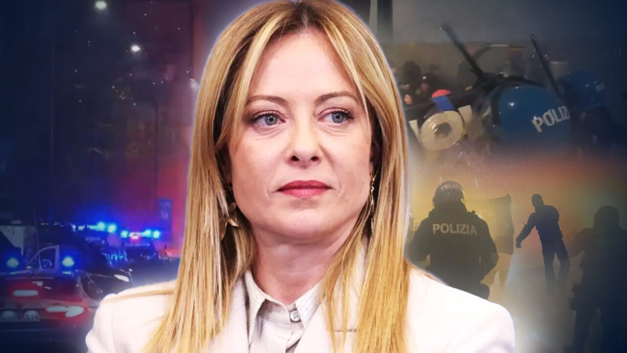 Giorgia Meloni îi critică aspru pe italienii de la marșul împotriva Jocurilor Olimpice. „Sunt dușmanii Italiei“. Câți oameni au participat la protest