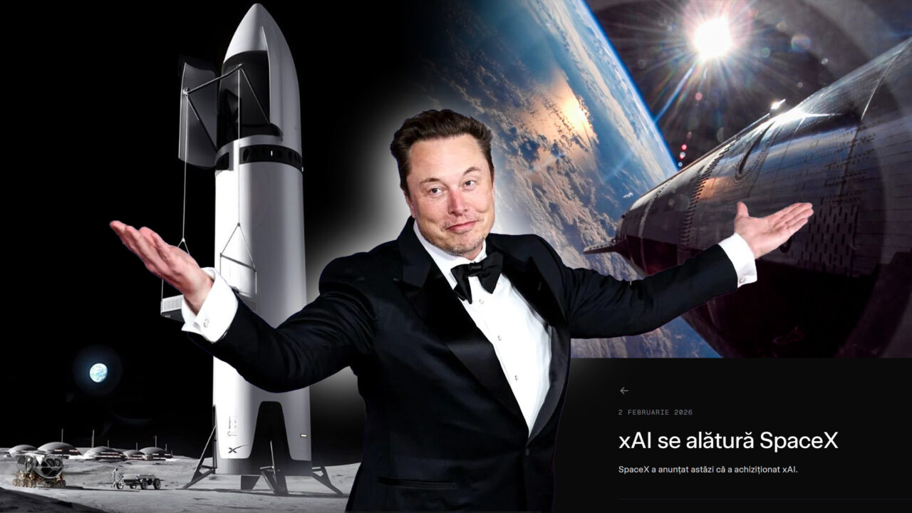 Companiile SpaceX și xAI ale lui Elon Musk au fuzionat. Valoarea de piață a celor două a ajuns acum la 1.25 trilioane de dolari