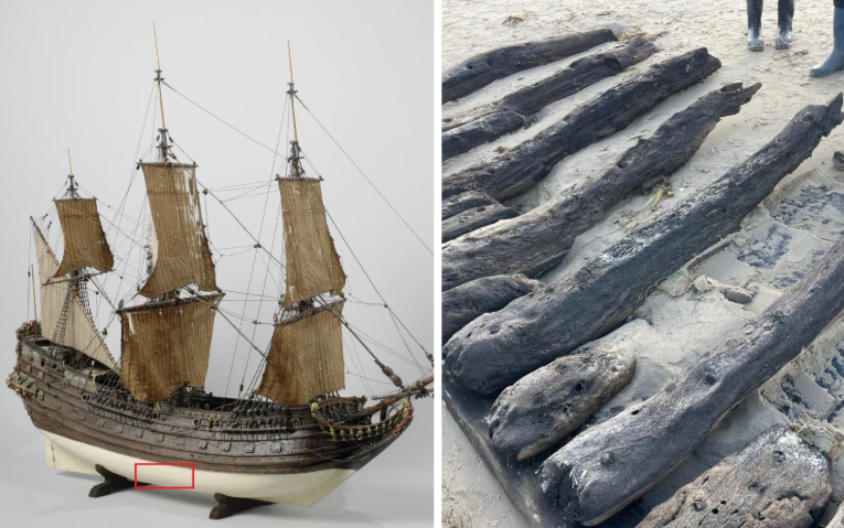 Furtunile din Atlantic au aruncat pe țărm resturile unei epave legendare, „The Fame”