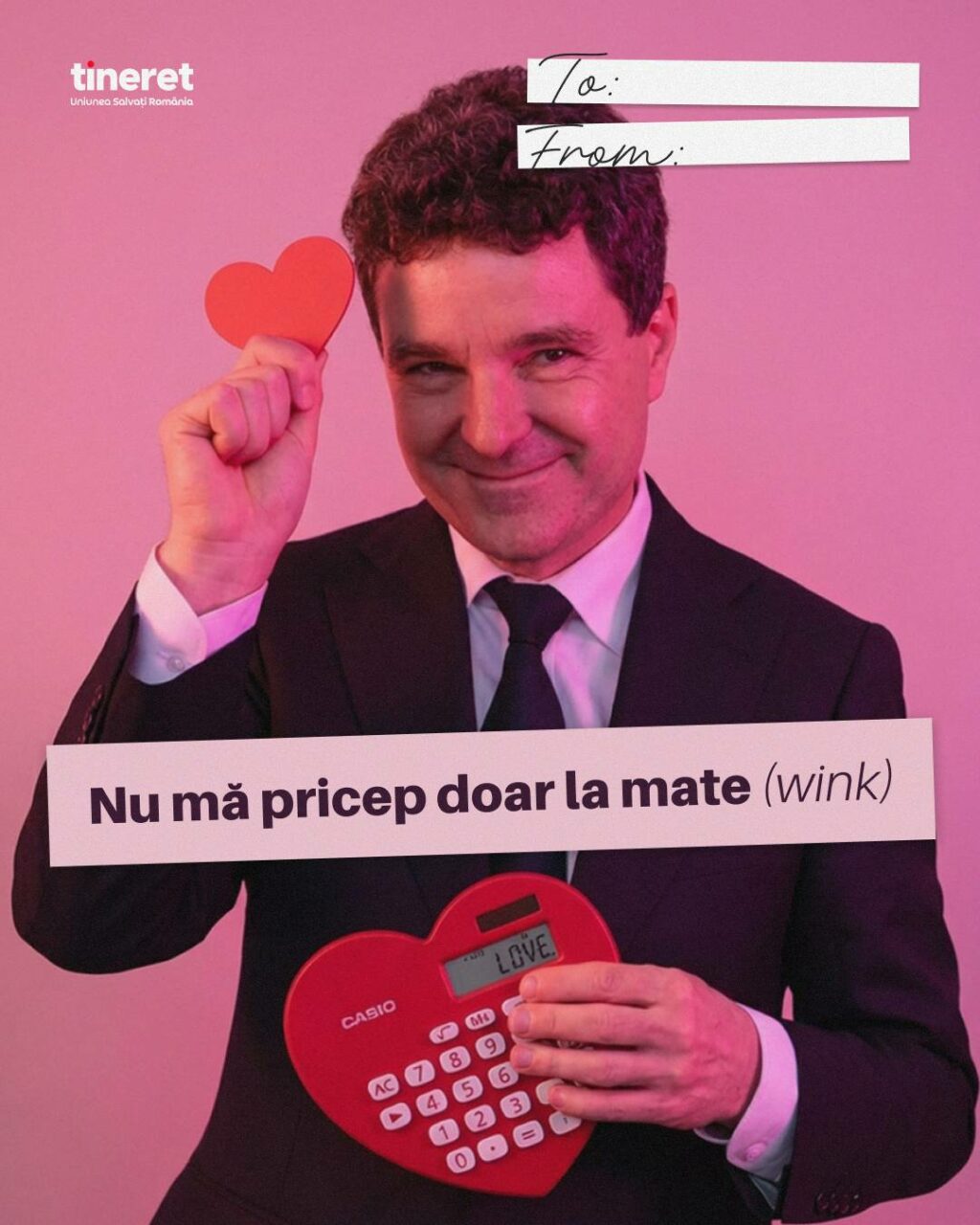 De la USR, cu dragoste. Nicuşor Dan: „Nu mă pricep doar la mate”/Diana Buzoianu:”Se topesc gheţarii cum mă topesc eu după tine”/Bolojan: „Ne uităm la film de-acasă” că e austeritate