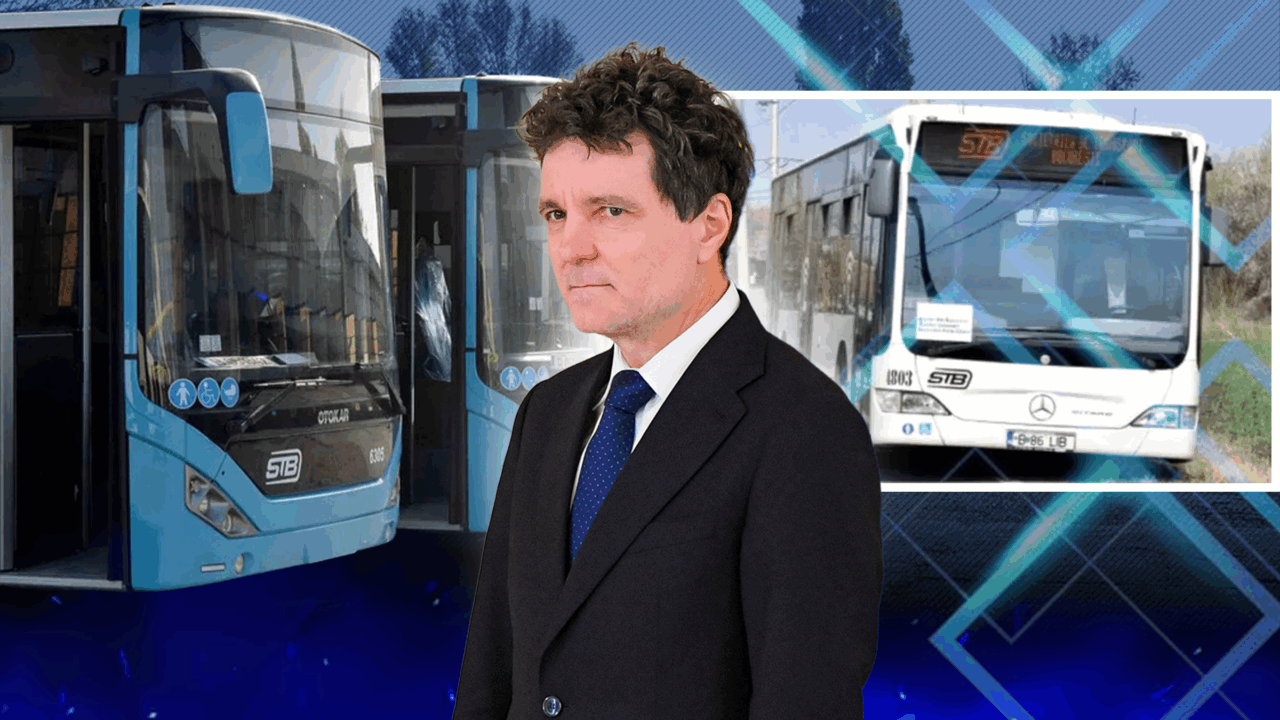 Autobuzele Otokar din Capitală pică unul după altul. „Șoferii îngheață în mașini pentru că pornesc foarte greu. Totul pleacă de la Nicușor Dan”