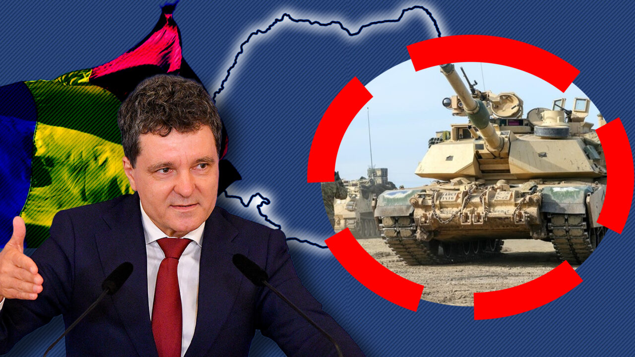 Nicușor Dan se laudă cu tancurile Abrams care au venit în România, aceleași tancuri strivite de armata rusă în Ucraina