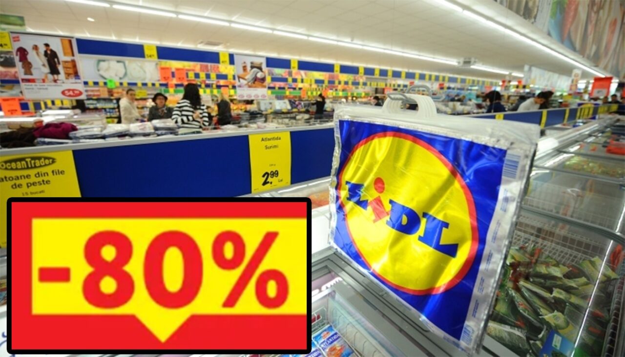 Produsul adorat de români redus cu 80% începând de astăzi, în toate magazinele LIDL din România