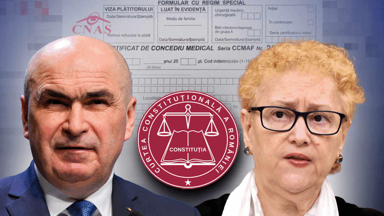 Avocatul Poporului sesizează CCR după decizia de neplată a concediului medical luată de Bolojan