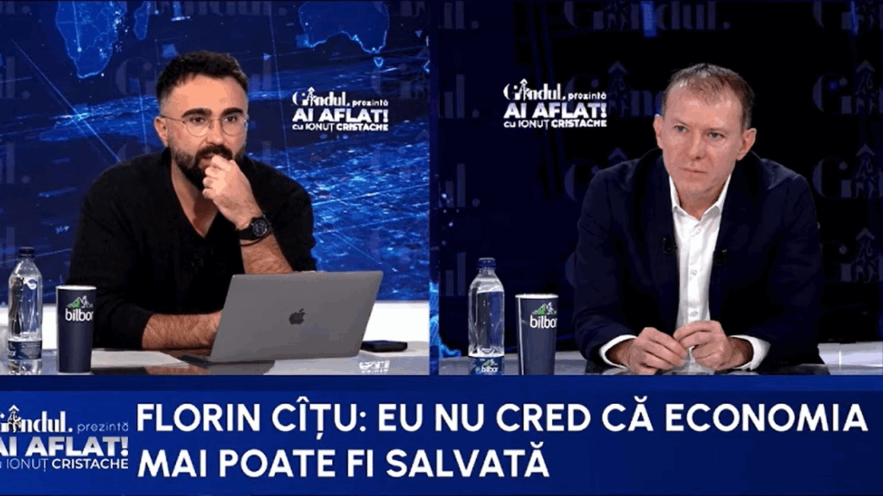 Cîțu prefigurează un dezastru absolut: Eu nu cred că economia mai poate fi salvată