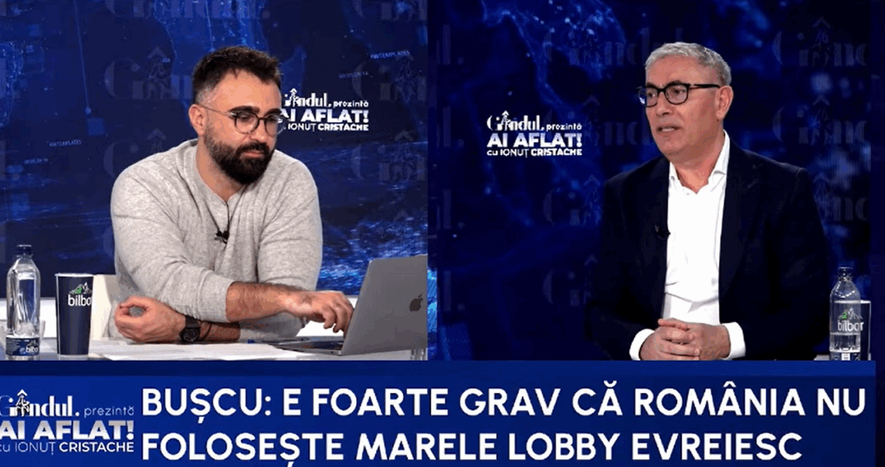 De ce stăm la ușa marilor sfere de influență globale. Doru Bușcu: ”E foarte grav că România nu folosește marele lobby evreiesc”