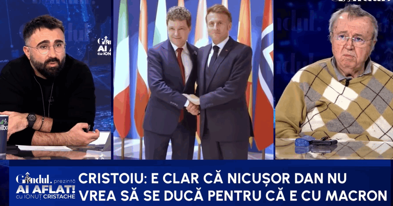 Cristoiu critică absența lui Nicușor Dan de la prima reuniune a Consiliului pentru Pace al lui Trump: Este clar că nu vrea să se ducă/El e cu Macron