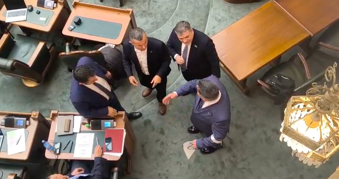 Scandal cu scântei în Parlamentul României. Un senator al Opoziției a vrut să dea afară deputații USR prezenți la Senat