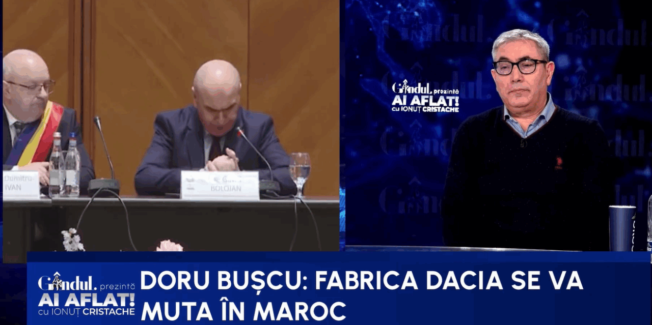 Ritmul de dezvoltare a României, viteza de 40 km la oră a tirurilor pe Valea Oltului. Doru Bușcu: Vestea proastă este că nu vin investitorii