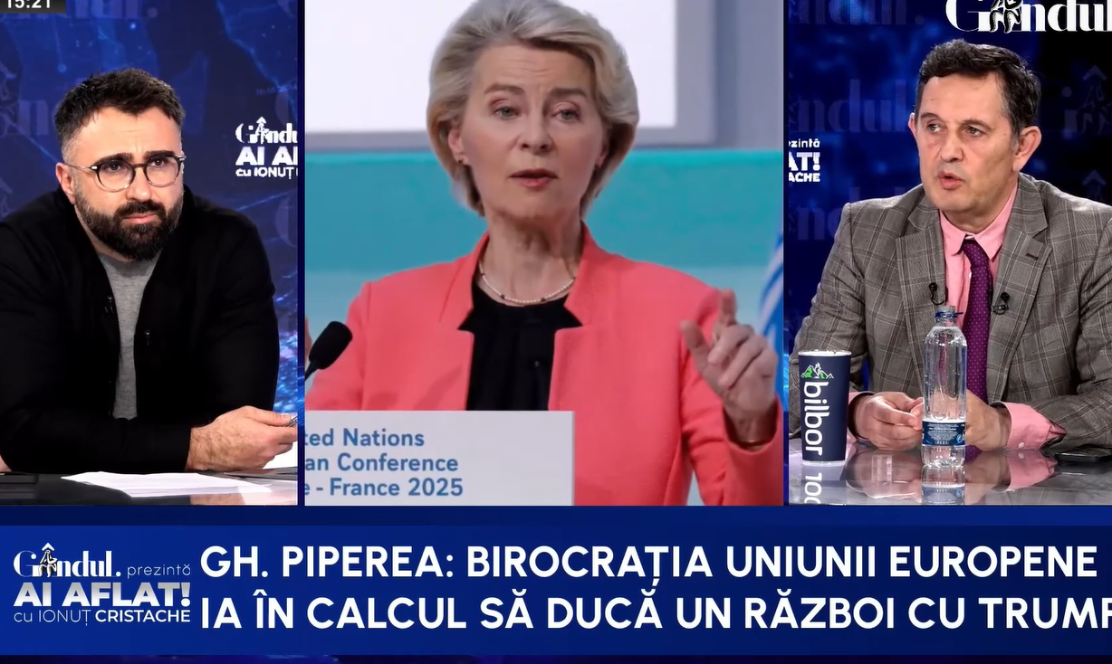 Piperea anunță dezastrul pentru Ursula von der Leyen: Va fi forțată să demisioneze