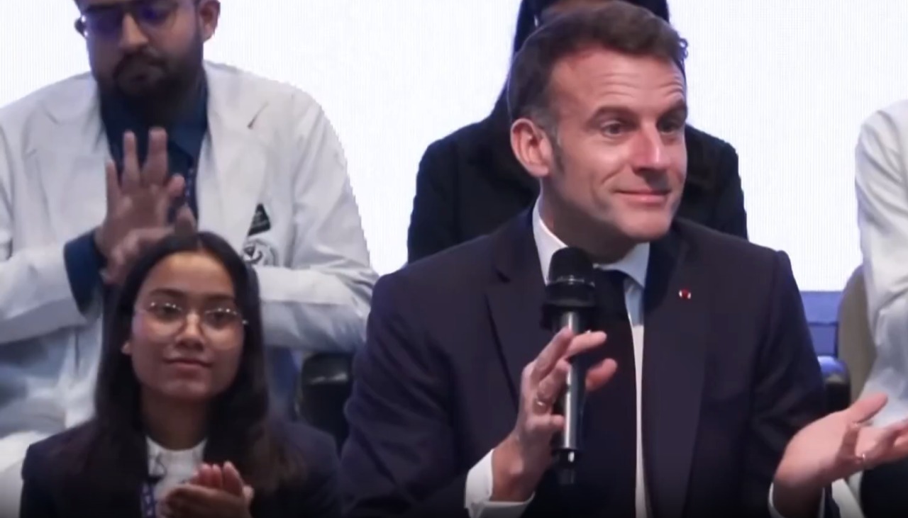 Macron vorbește despre libertatea de exprimare în India. Președintele francez nu vrea libertate de exprimare ca alibi pentru discursul instigator