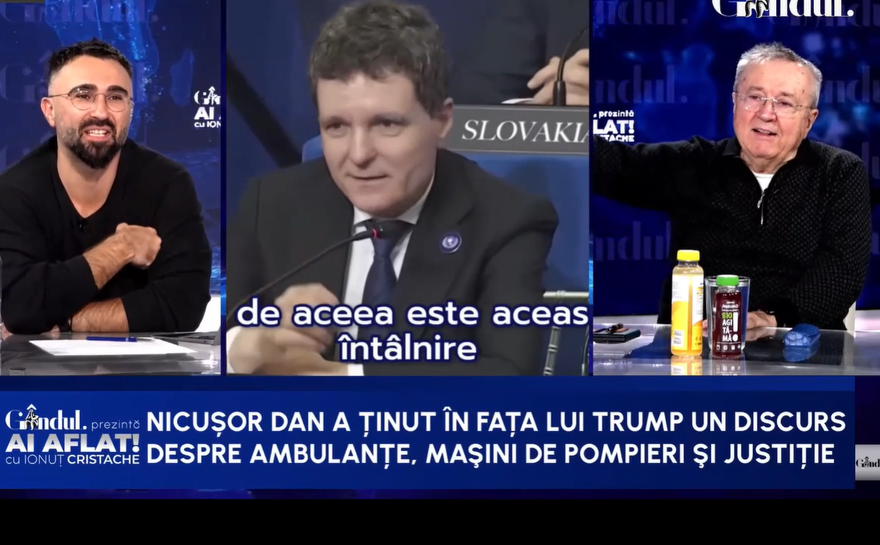 Cum se traduce discursul lui Nicușor Dan de la Consiliul pentru Pace. Cristoiu: Se uita Macron la el, de aici vine perversitatea