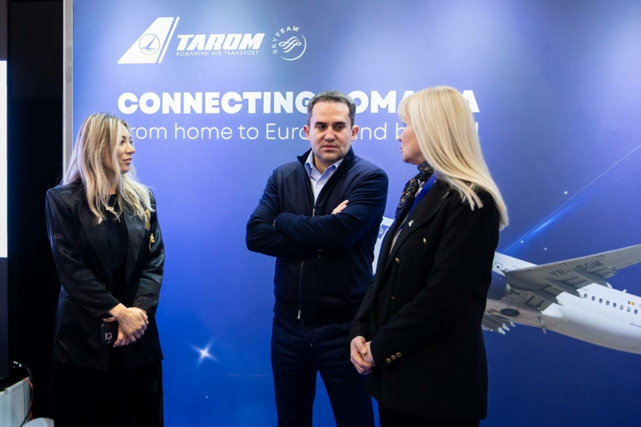 Ciprian Șerban, încântat de prezența TAROM la Târgul de Turism: „Confirmă evoluția companiei către o abordare matură a spiritului antreprenorial”