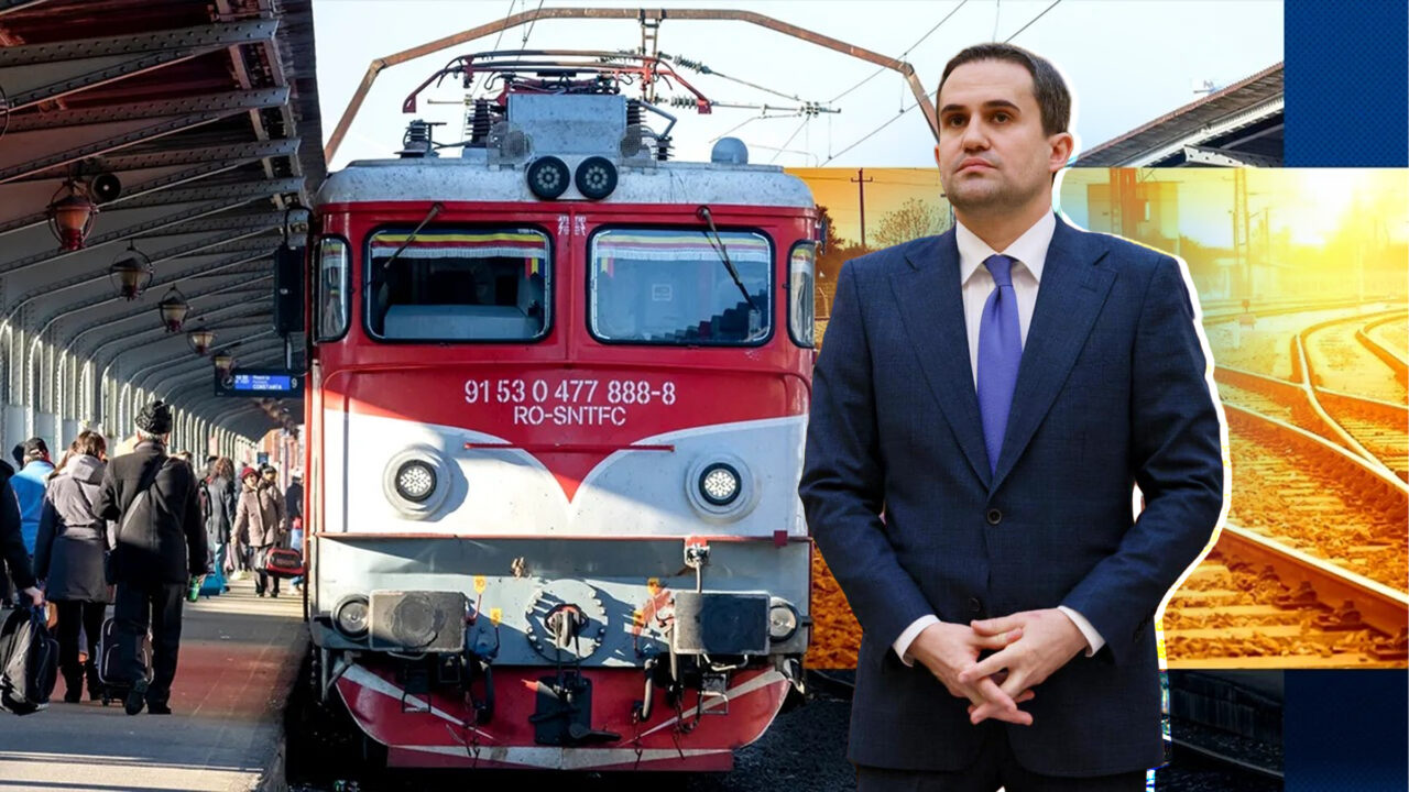 Ministrul Transporturilor, mesaj de Ziua Feroviarilor: ”Pentru devotamentul vostru neclintit, vă sunt recunoscător”
