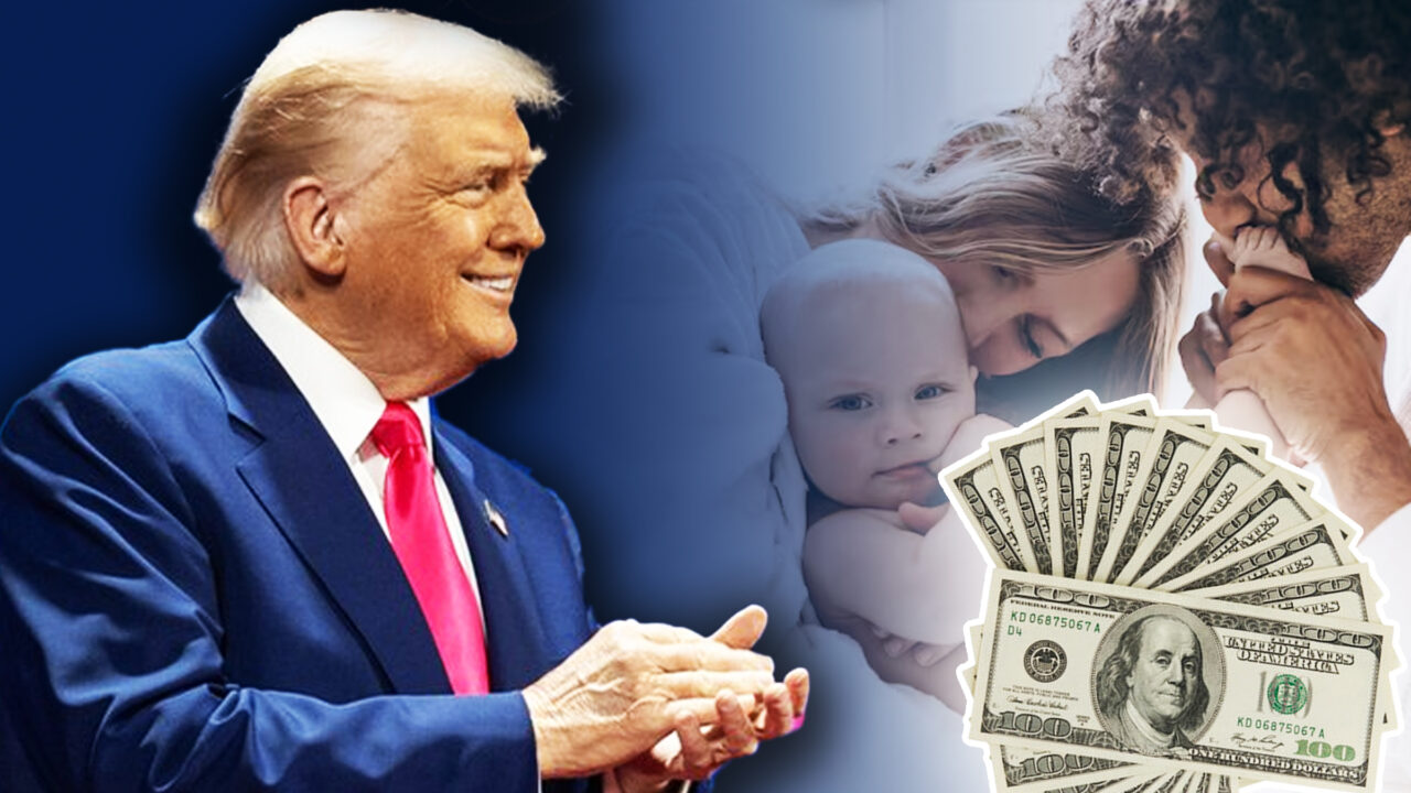 Trump anunță granturi de 1.000 de dolari pentru fiecare copil american care se naște în timpul mandatului său