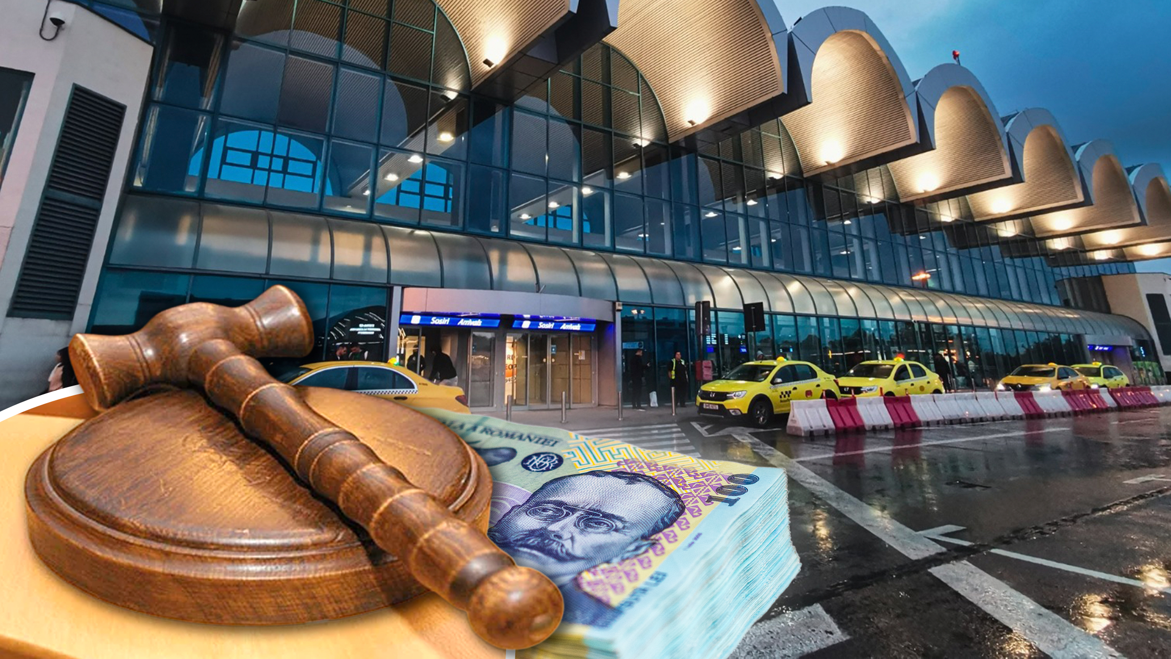 Bancă la Aeroportul Otopeni. Licitație CNAB